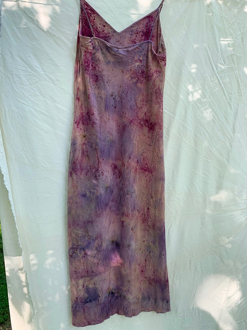 Silk Bias Cut Slip Dress - Fire Goddess