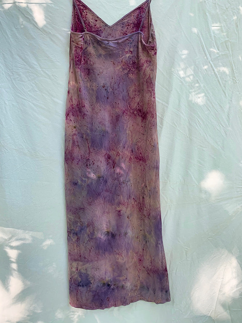 Silk Bias Cut Slip Dress - Fire Goddess