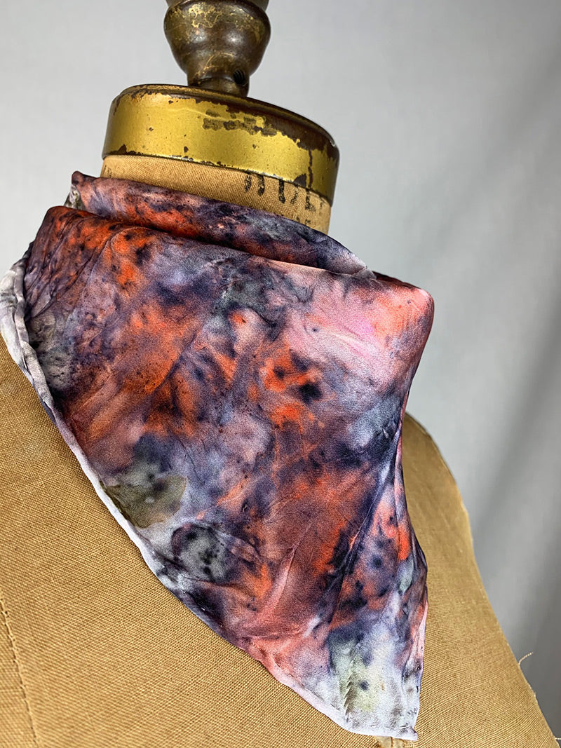 Silk Bandana / Altar Cloth - Flow