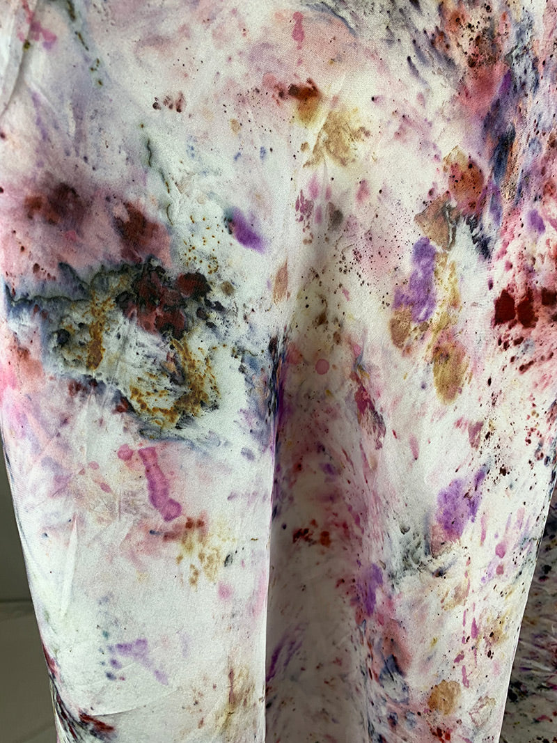 Plant Dyed Silk Shawl - Butterfly