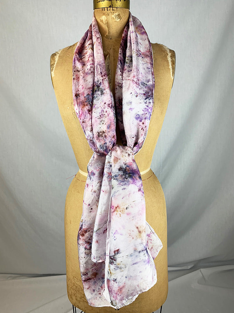 Plant Dyed Silk Shawl - Butterfly