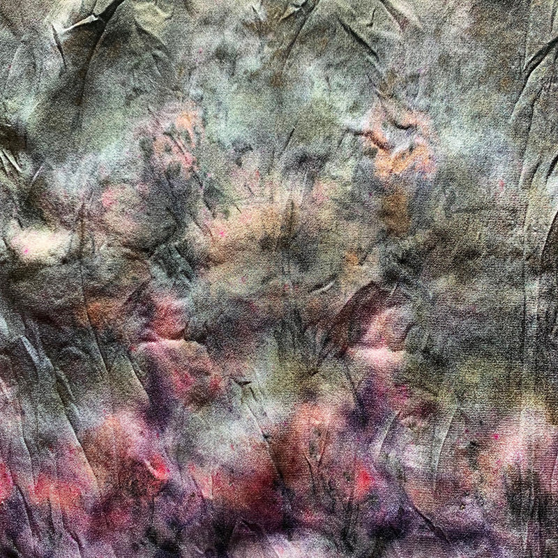 Silk Bandana/Altar Cloth - Wild Flower Fields