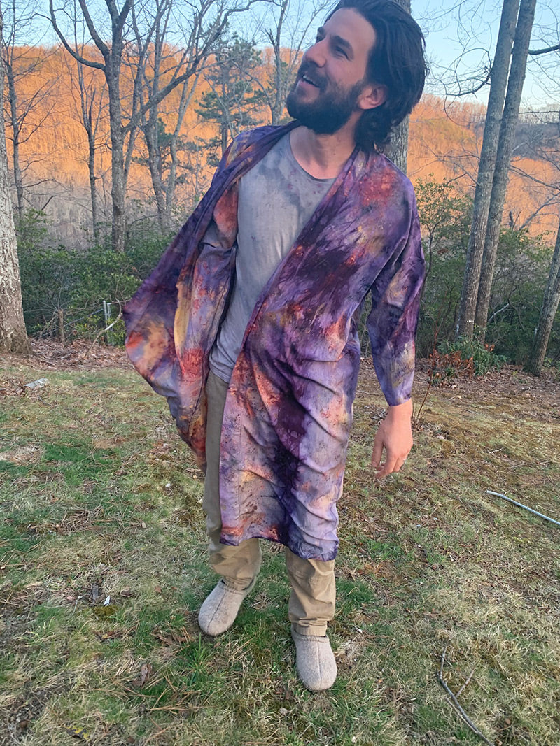 Plant Magick Robe - Cosmic Hummingbird