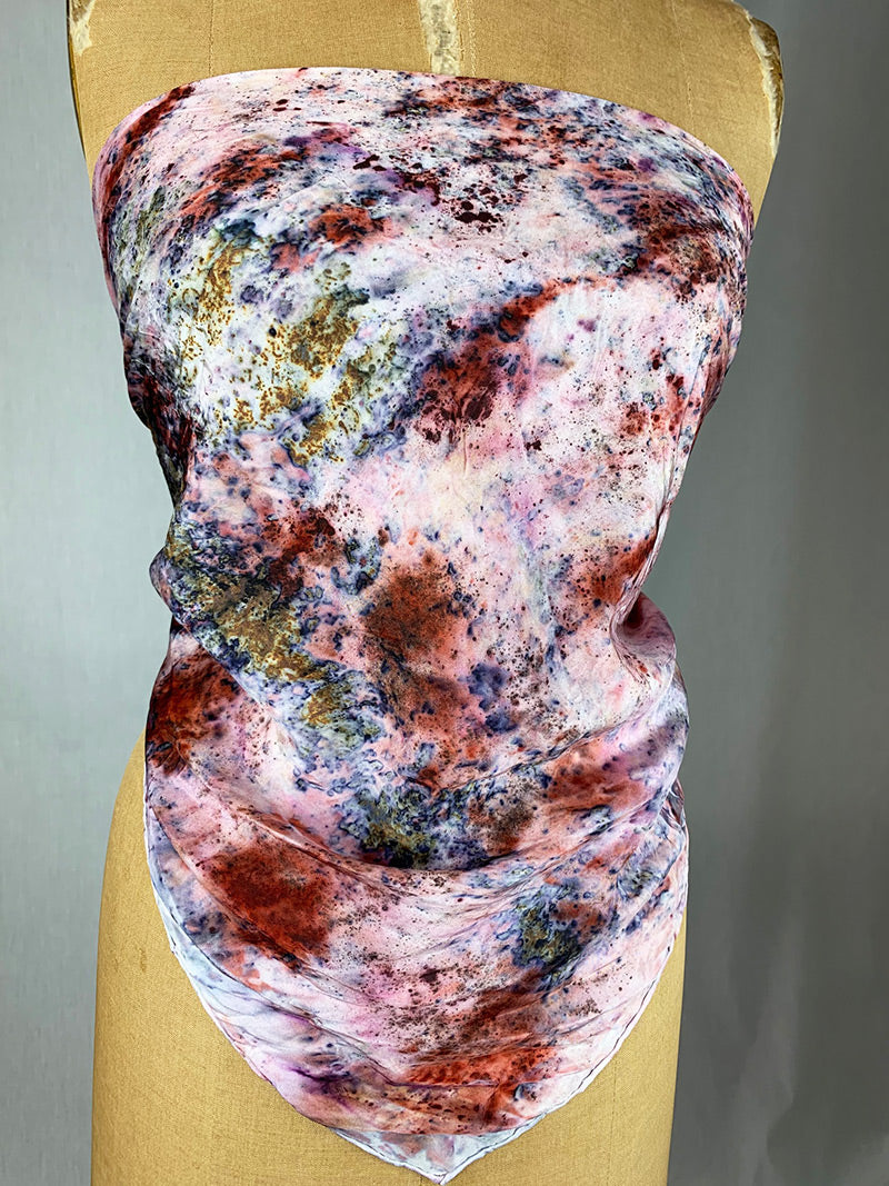 Botanically Dyed Silk - Ignite My Chi