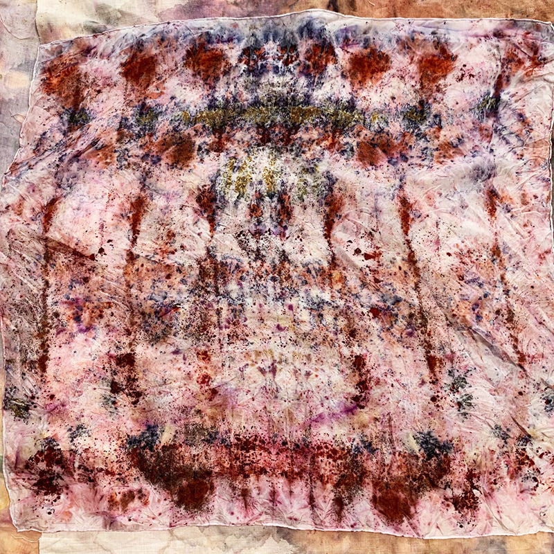 Botanically Dyed Silk - Ignite My Chi