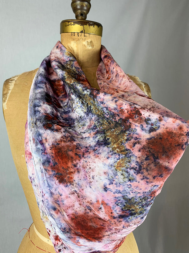 Botanically Dyed Silk - Ignite My Chi