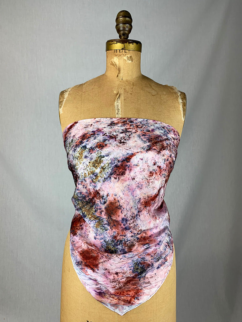 Botanically Dyed Silk - Ignite My Chi