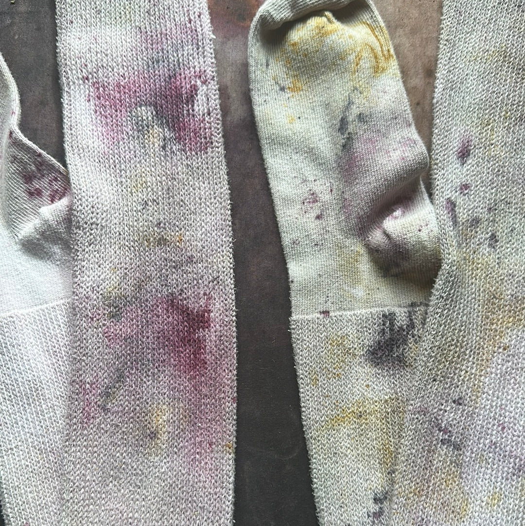 Thigh high cotton socks