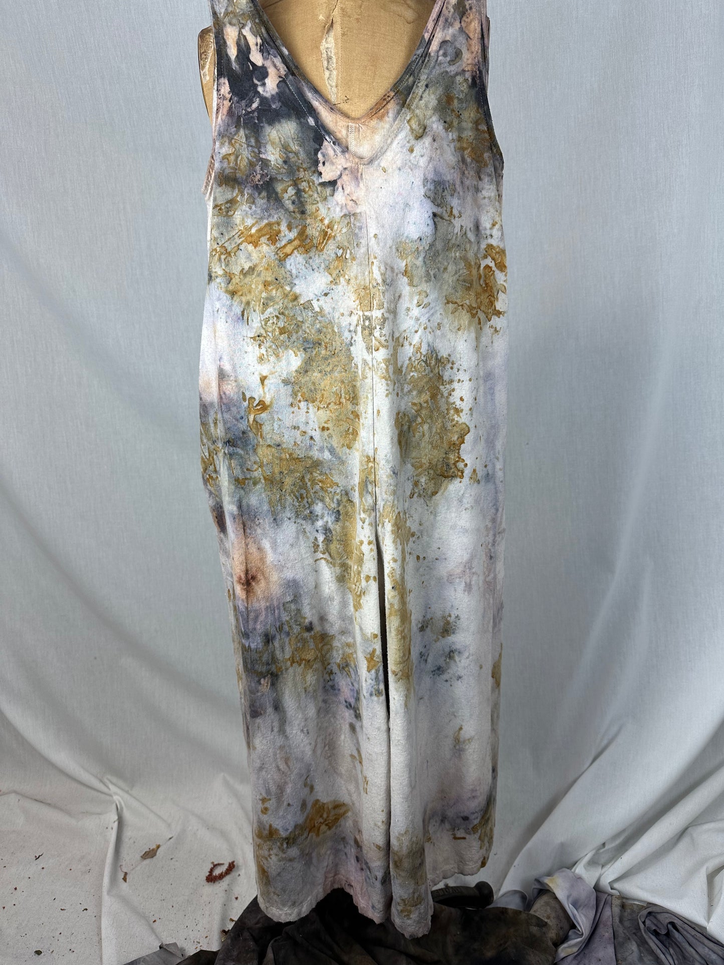 Raw Silk Jumpsuit - Cherishing