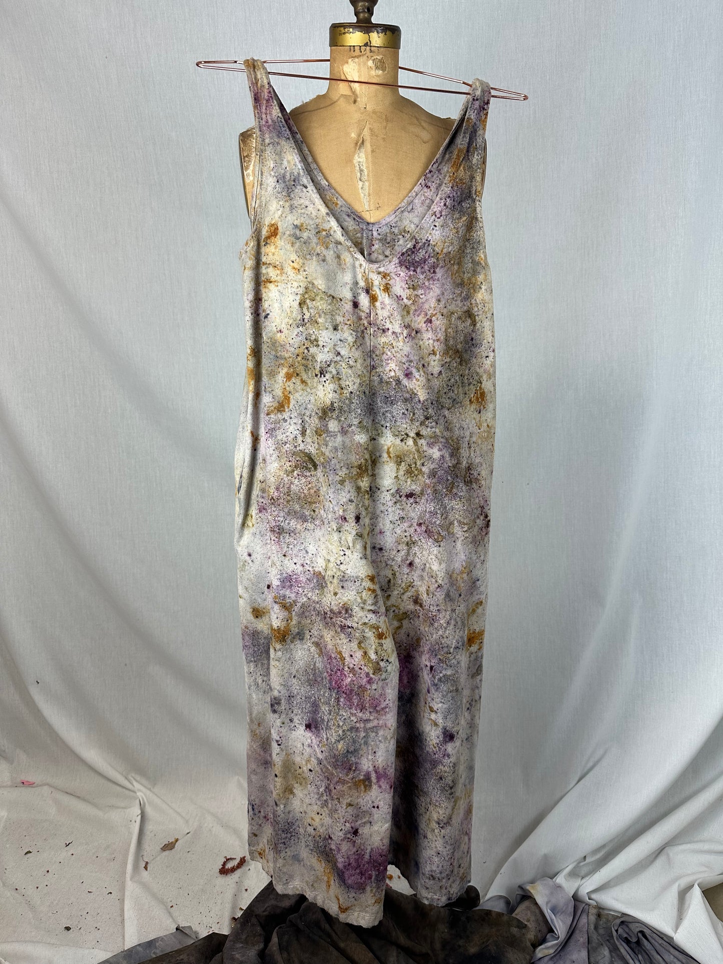 Raw Silk Jumpsuit - Full Of Joy