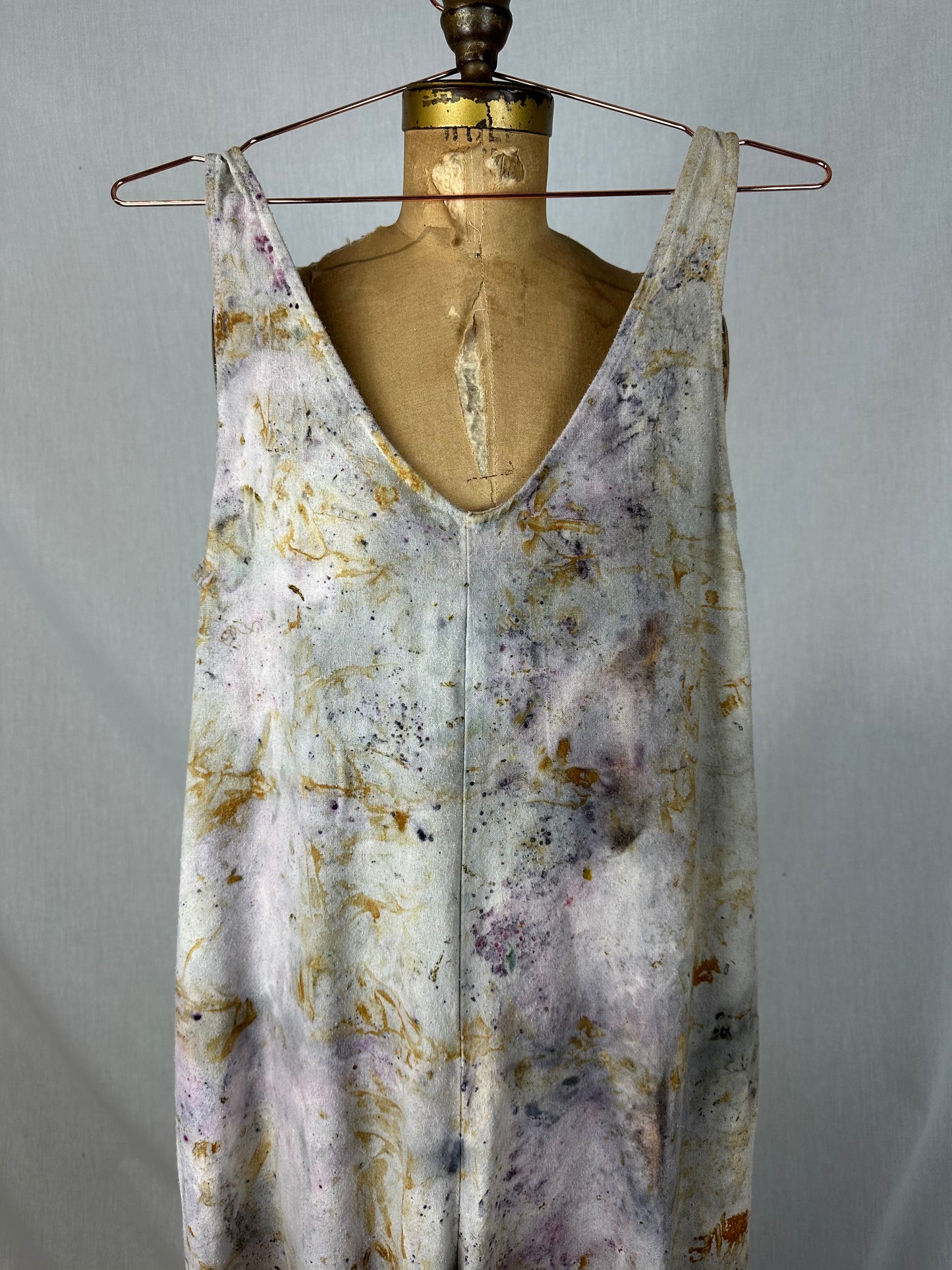 Raw Silk Jumpsuit -Expand