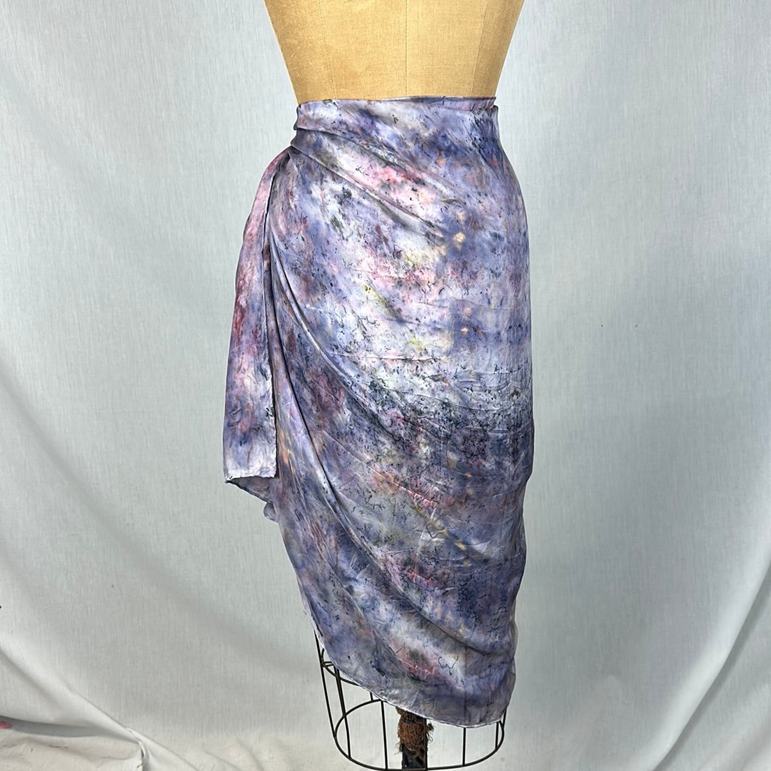 Silk Shawl / Sarong - Cosmic Lovers