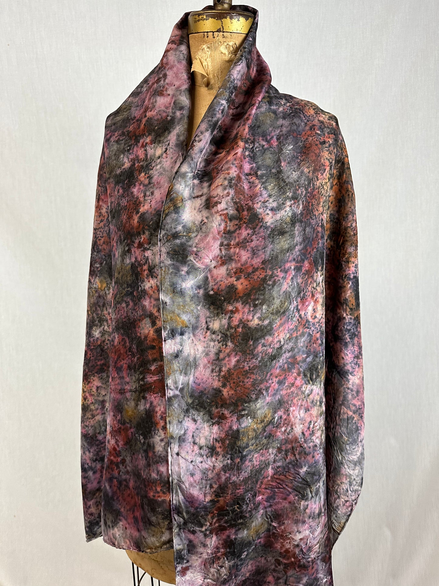 Silk shawl - you are the medicine