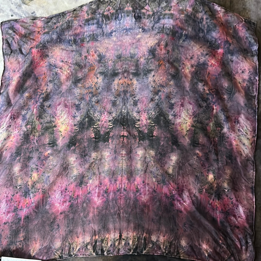 Silk bandana / altar cloth- self luminous