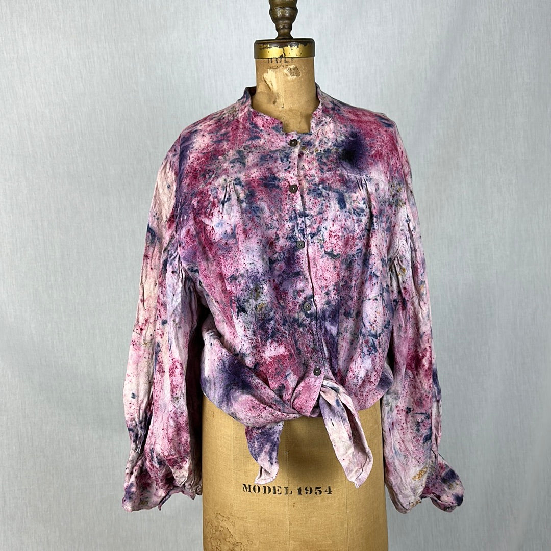 Hemp Blouse - Poet Mind