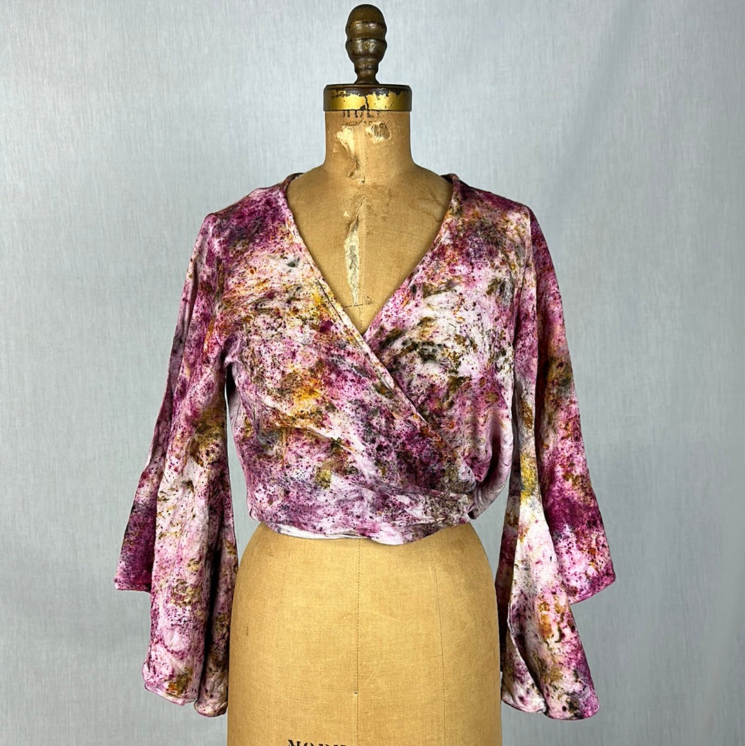 Wrap top - flower goddess