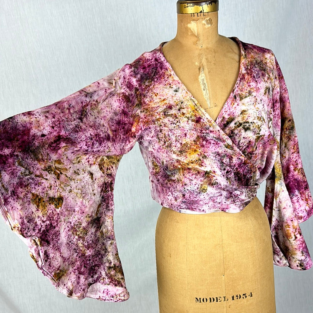 Wrap top - flower goddess