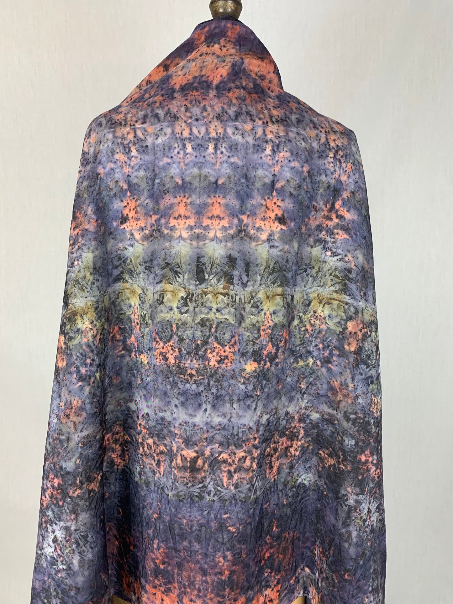 Silk medicine sarong/shawl/blanket- Wind Spirits