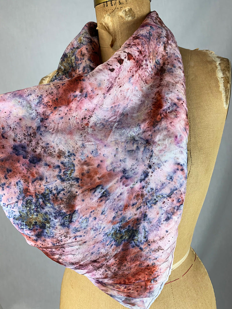 Botanically Dyed Silk - Ignite My Chi