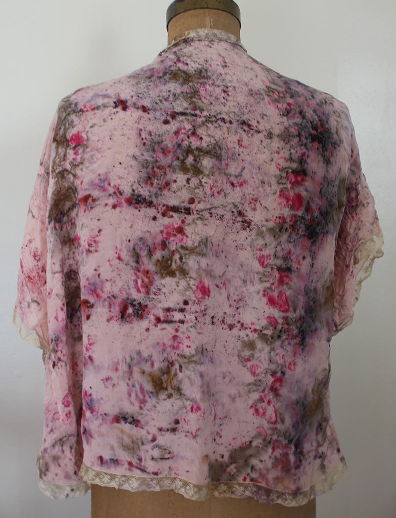 Plant Dyed Vintage Silk