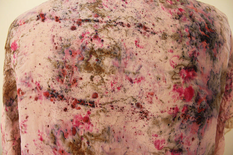 Plant Dyed Vintage Silk