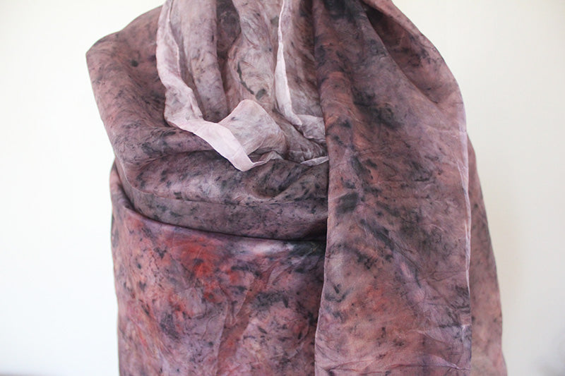 Plant Dyed Oversized Protection Shawl