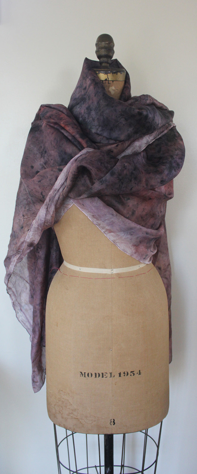 Plant Dyed Oversized Protection Shawl