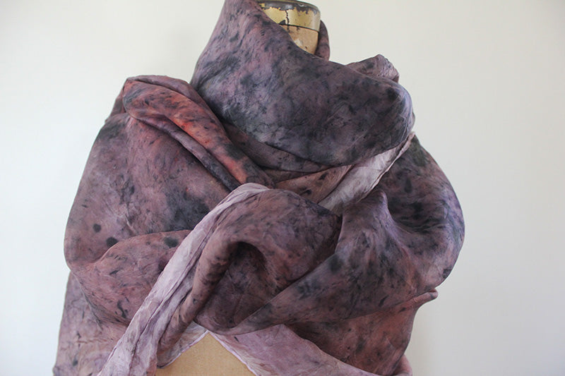 Plant Dyed Oversized Protection Shawl