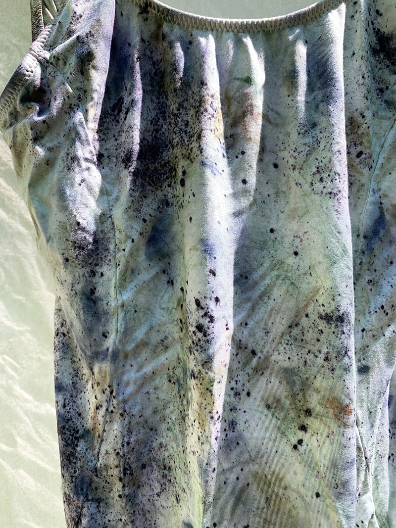 Botanically Dyed Body Suit - Mermaid (Size M)