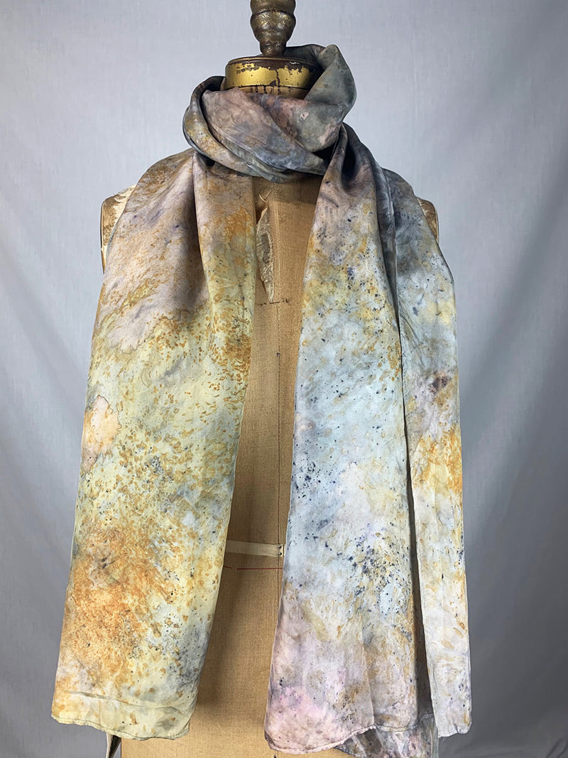 Silk Medicine Shawl - Moon Gaze