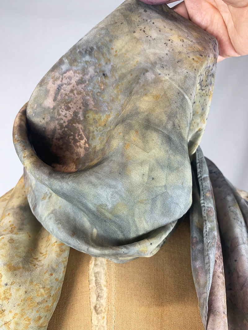 Silk Medicine Shawl - Moon Gaze