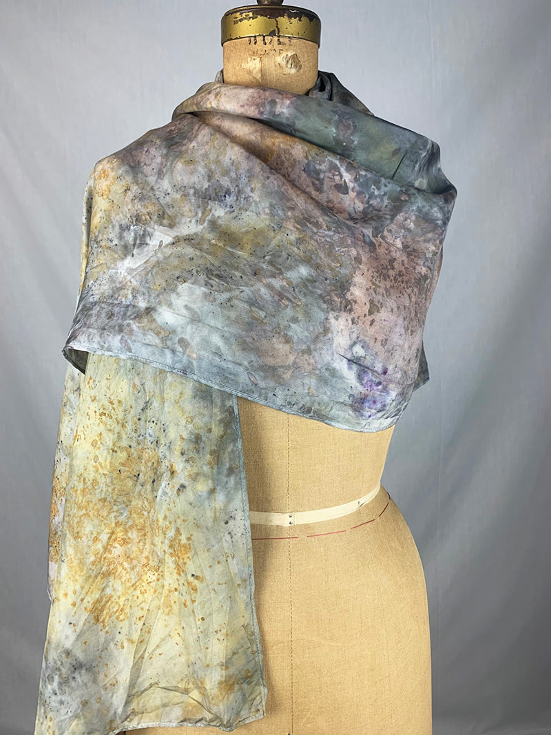 Silk Medicine Shawl - Moon Gaze