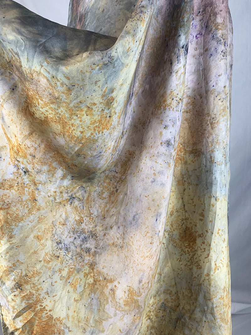 Silk Medicine Shawl - Moon Gaze