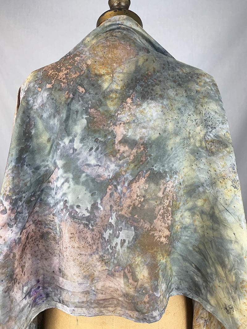 Silk Medicine Shawl - Moon Gaze