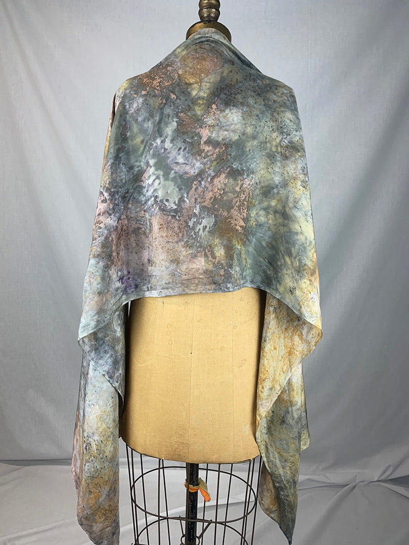 Silk Medicine Shawl - Moon Gaze
