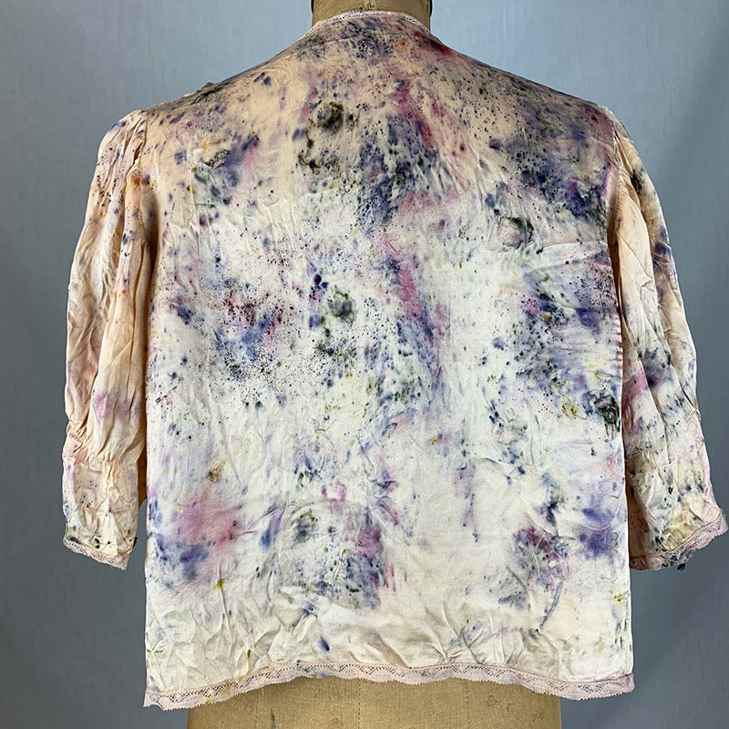 Upcycled Vintage Silk Jacket - New Life