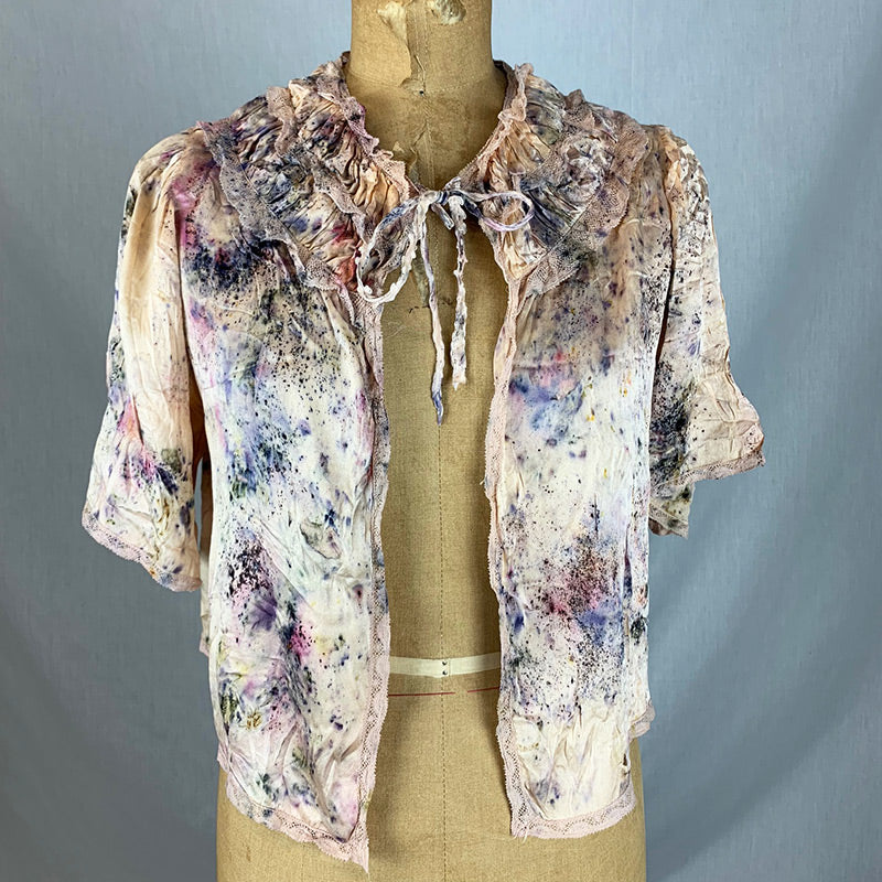 Upcycled Vintage Silk Jacket - New Life