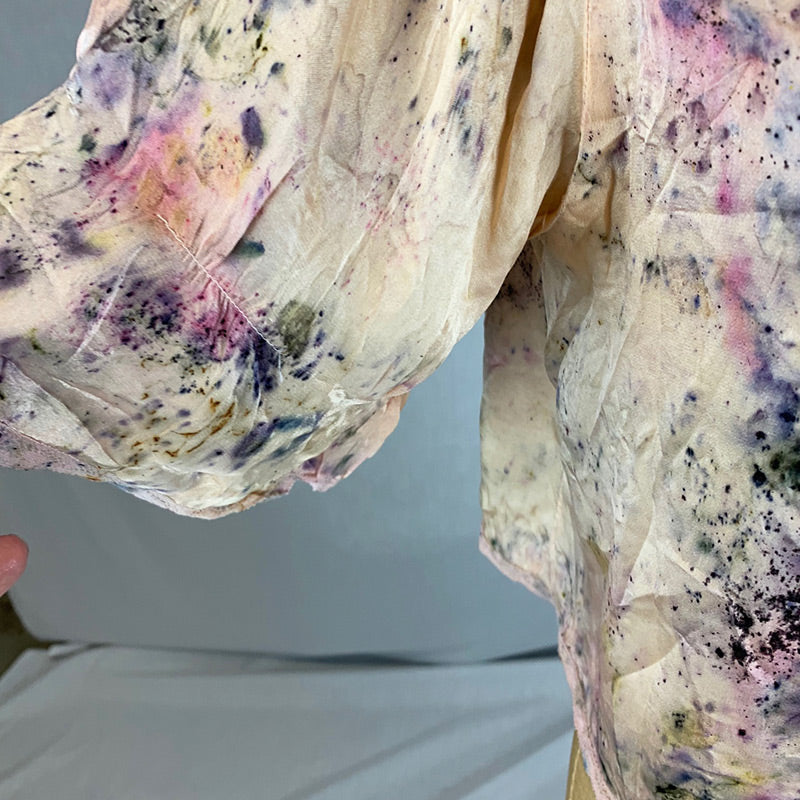 Upcycled Vintage Silk Jacket - New Life