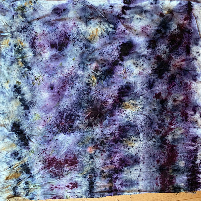 Raw Silk Bandana / Altar Cloth - Minds Eye