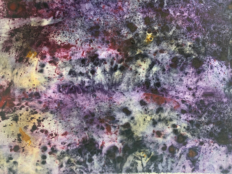 Raw Silk Bandanan/Altar Cloth - Open Crown