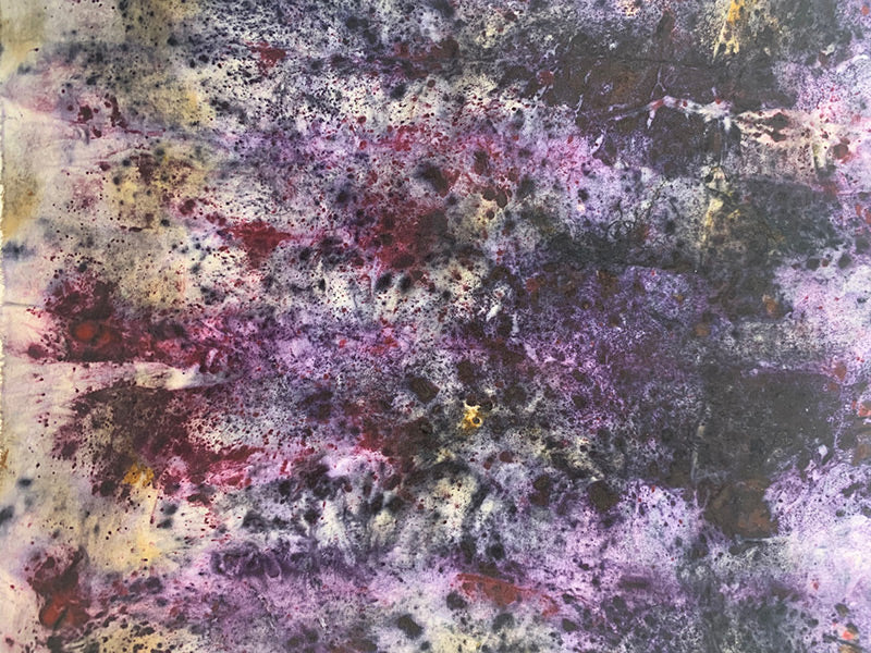 Raw Silk Bandanan/Altar Cloth - Open Crown