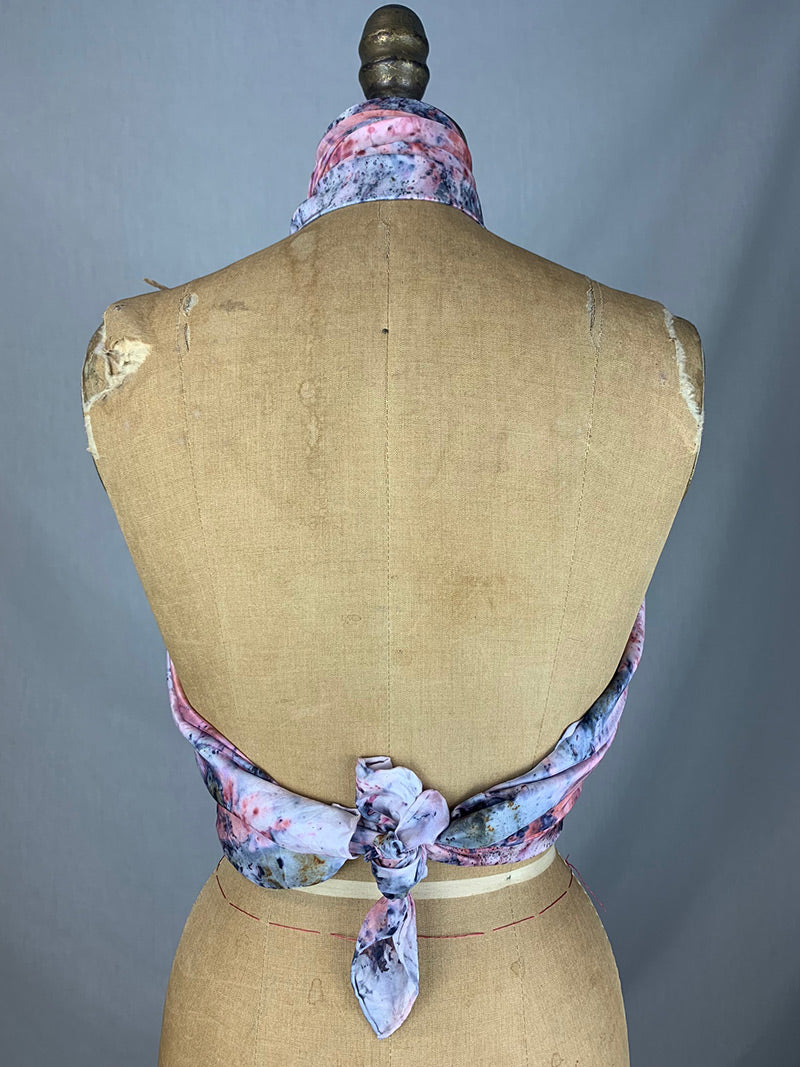 Plant Dyed Silk Sarong/Shawl- Lotus