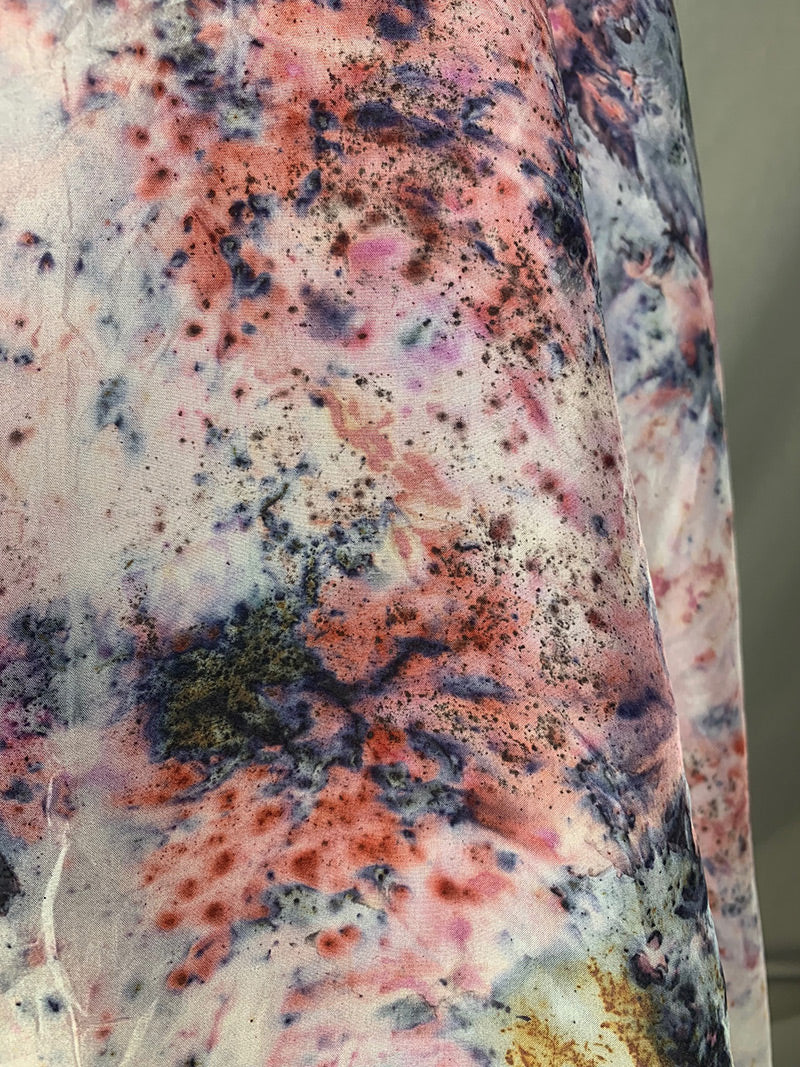 Plant Dyed Silk Sarong/Shawl- Lotus