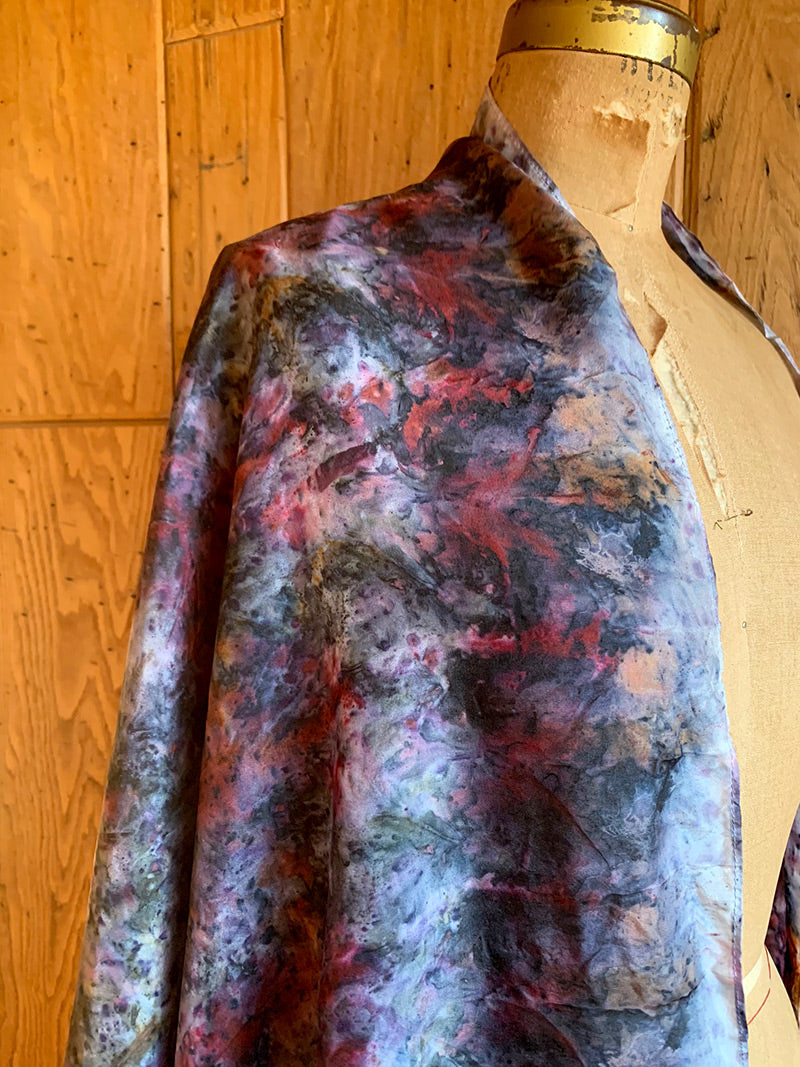 Silk Medicine Shawl - Fire Tender