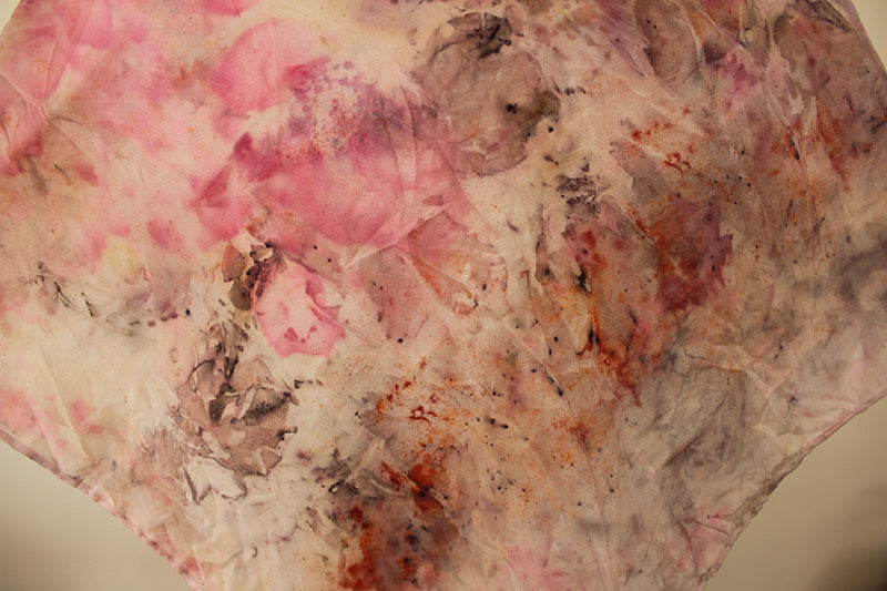 Silk Plant Dyed Protection Scarf