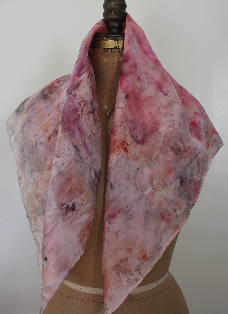 Silk Plant Dyed Protection Scarf
