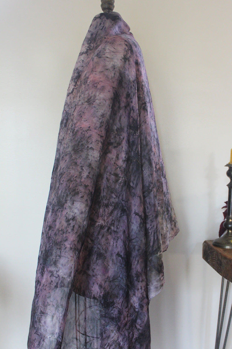 Protection Shawl - Purple Silk