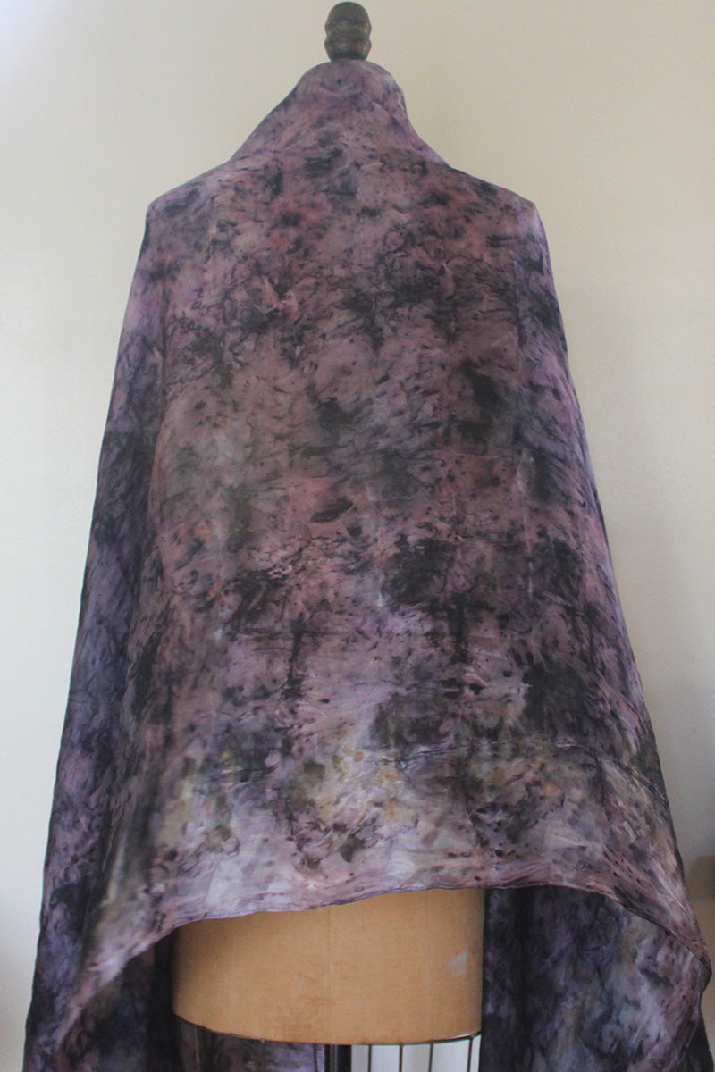 Protection Shawl - Purple Silk