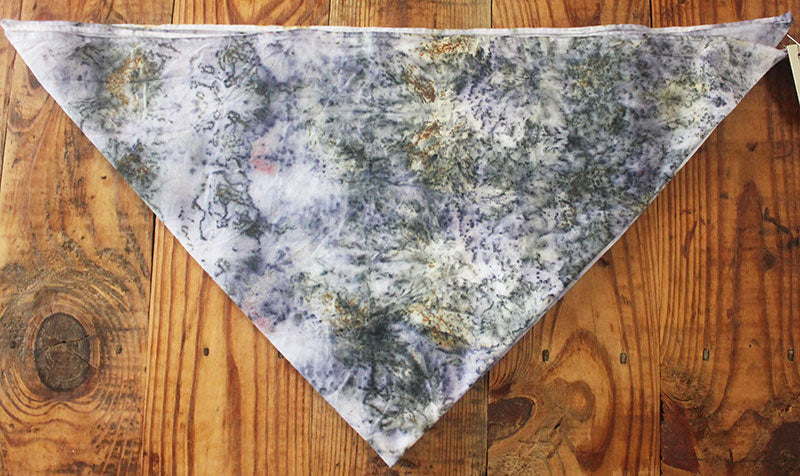Plant Infused Cotton Bandana/Altar Cloth - Purple Haze