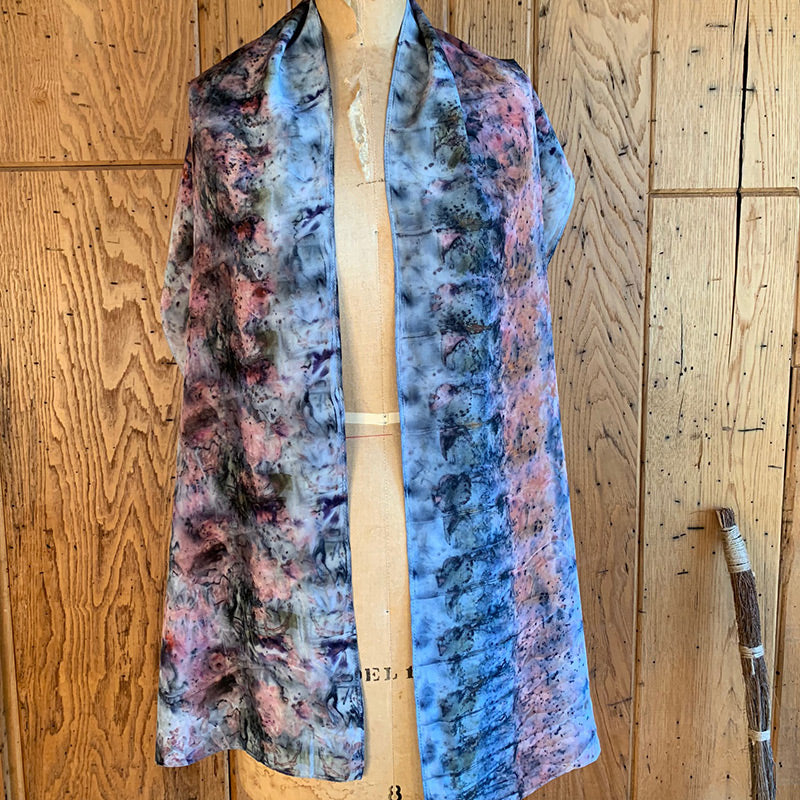 Plant Infused Silk Scarf - Pele Diety